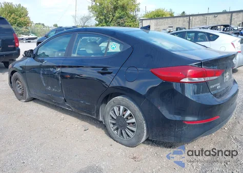 2017 Hyundai Elantra Se из США, поврежденный, VIN KMHD74LF3HU160071